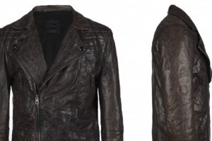 AllSaints Drought Leather Biker Jacket