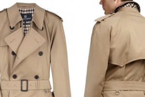 Aquascutum Double Breasted Walton Raincoat
