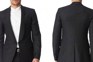 Alexander McQueen Printed Tuxedo Jacket