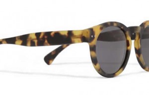 Illestava Leonard Round-Frame Tortoiseshell Sunglasses