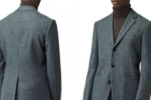 Reiss Canyon Patch Pocket Herringbone Blazer