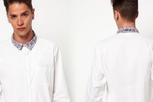 Reclaimed Vintage Floral Collar Shirt