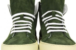Common Projects Vintage High Green Trainers