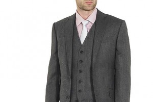Richard James Hopsack Twist Waistcoat
