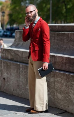 Angelo Flaccavento, Photographed in Paris<br/> Click Photo To See More
