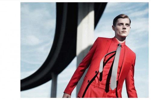 Dior Homme Spring/Summer 2013 Underpass Advertising Campaign
