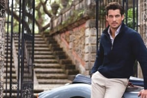 DAVID GANDY ON THE M&S SS13 COLLEZIONE ADVERTISING CAMPAIGN