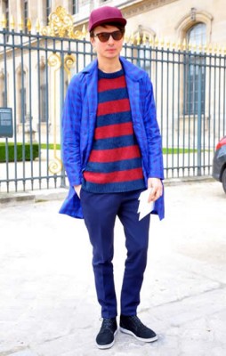 German Larkin, Photographed in Paris<br/> Click Photo To See More