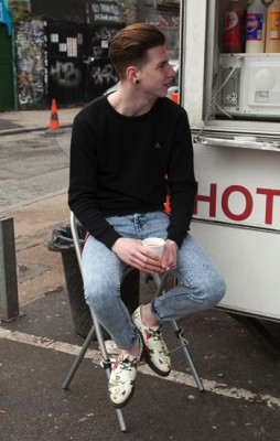 Anonymous, Photographed in London<br/> Click Photo To See More