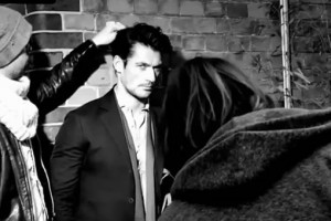 DAVID GANDY FOR MADAME FIGARO BEHIND THE SCENES